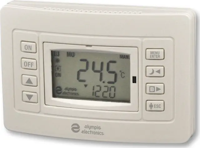 Olympia Electronics BS-851/KIT Ψηφιακός Θερμοστάτης Smart με Wi-Fi 940851000 2