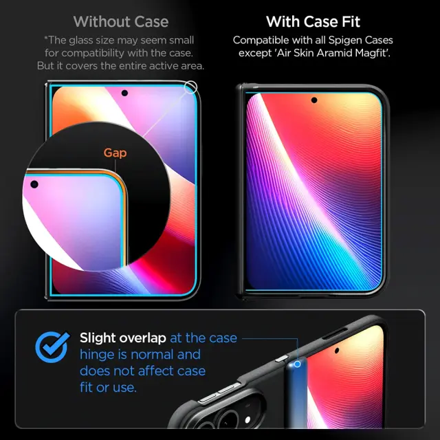 Tempered Glass Full Face Spigen Glas.tR EZ-FIT Apple iPhone Duo Διάφανο (1 τεμ.) N71820 2