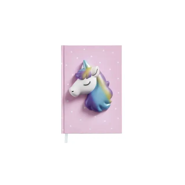 Ατζέντα Miquelrius squishy Unicorn 21.6×14.8×1 cm, 80 σελίδες