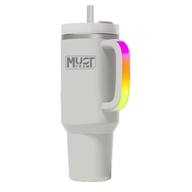 Ποτήρι Θερμός Ανοξείδωτο Must Team Μπλε 900 ml και Led φωτισμό / 587608 (Must)