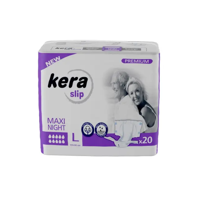 KERA Adult Diapers Slip Maxi Night L 20 ( ΝΥΧΤΟΣ ΕΝΙΣΧΥΜΕΝΟ) 2