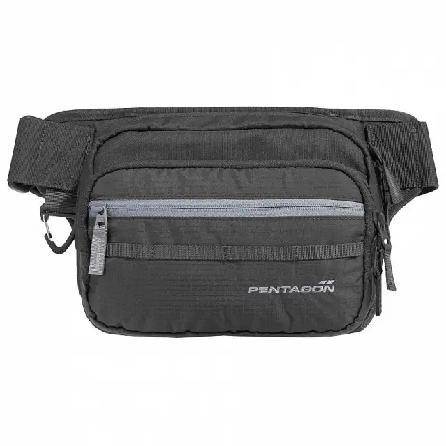 Pentagon Runner Pouch 3lt-Τσαντάκι Μέσης 3 Λίτρων - 01-Black-Μαύρο