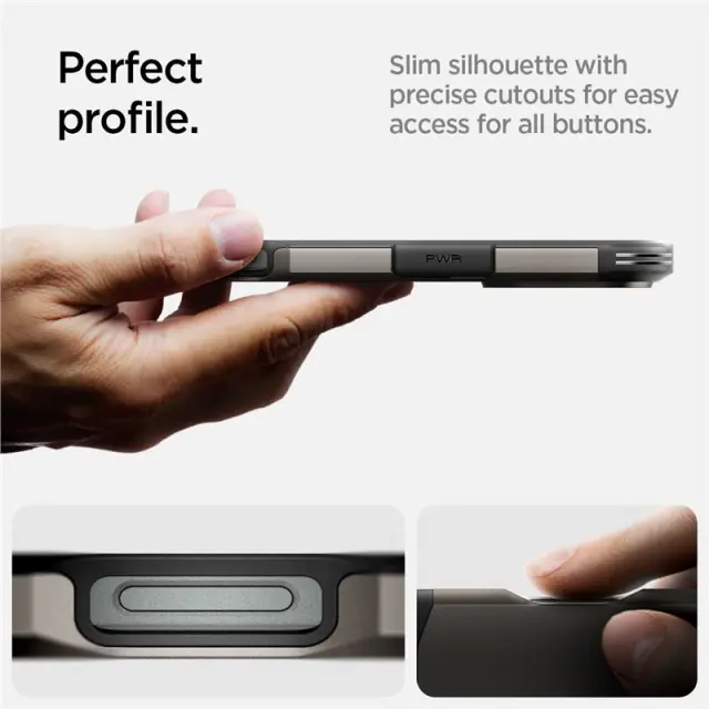 Spigen Tough Armor MagSafe, gunmetal - iPhone 16 Pro Max 2