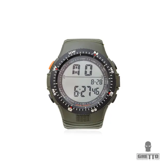 Ghetto No-name Digital Sport Action Watch Unisex