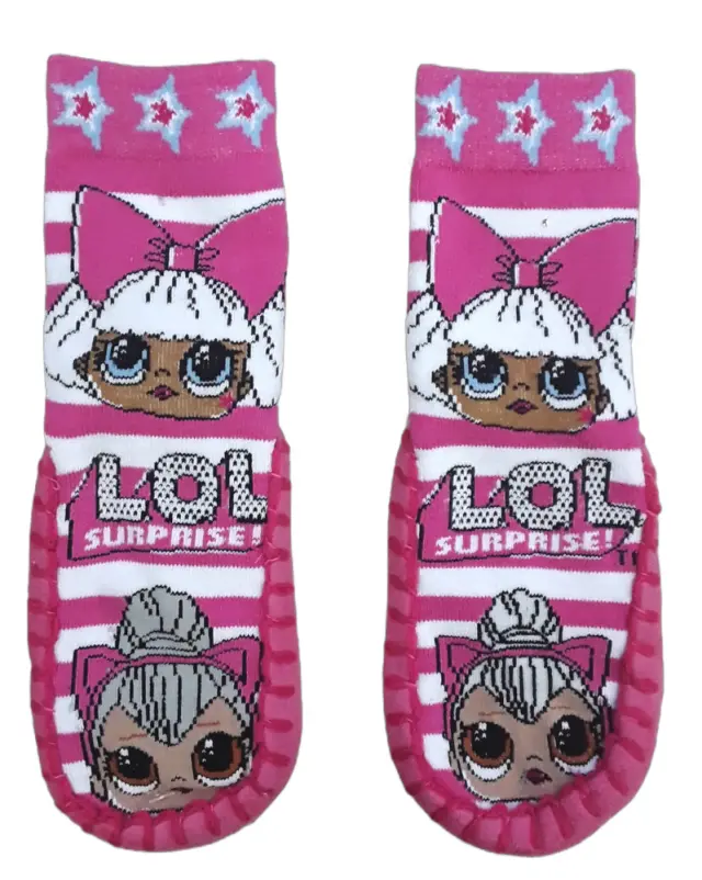 Καλτσοπαντόφλες LOL Pink 7120307 - 23-24