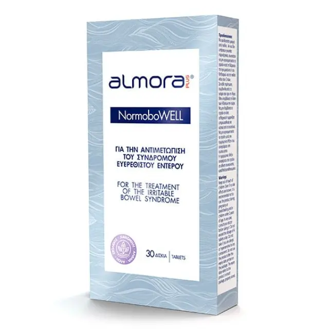 Elpen Almora Plus NormoboWELL για την Αντιμετώπιση των Συμπτωμάτων του Συνδρόμου Ευερέθιστου Εντέρου 30tabs 2