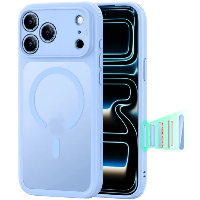 Esr Θήκη Κινητού iPhone 17 Pro Max / 18 Pro Max Classic Hybrid Magsafe Frosted Light Blue