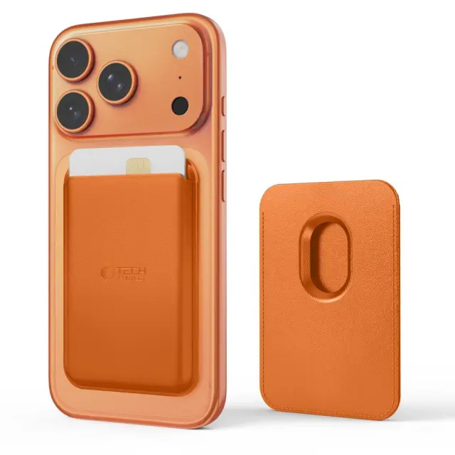 Tech-Protect® RFID Magwallet Magsafe Universal Magnetic Card Holder-Orange