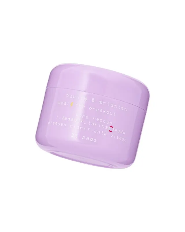 Glow Hub Purify & Brighten Pore Rescue Toning Pads Δισκάκια Απολέπισης Προσώπου με Σαλικυλικό Οξύ, 15ml