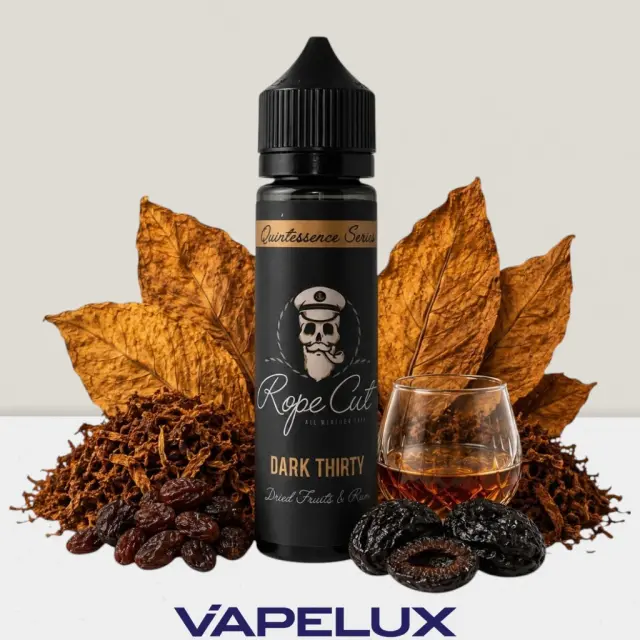 Rope Cut Flavor Shots Dark Thirty 10ml to 60ml