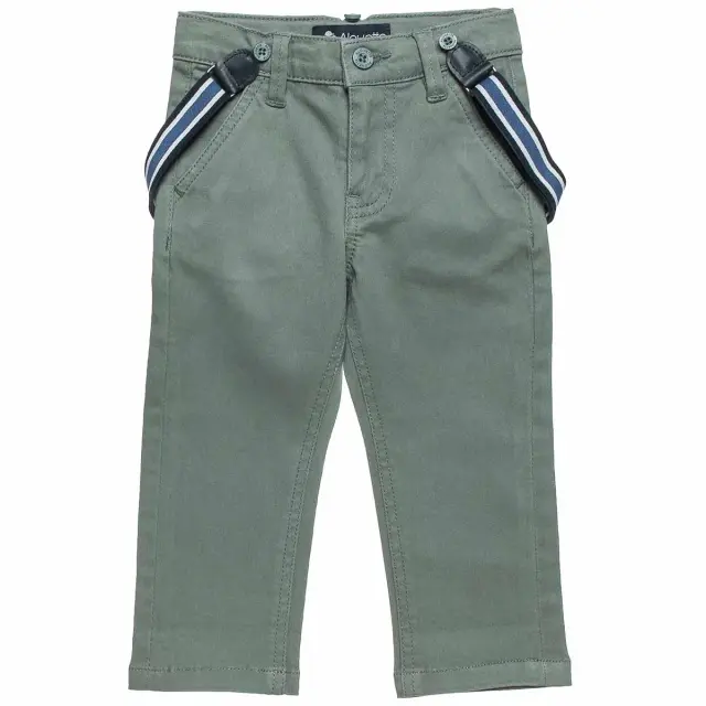 Παντελόνι chinos με τιράντες 2
