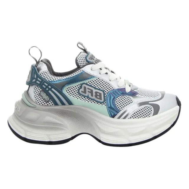 Γυναικεία Sneakers Buffalo Ridr BN1636634 Green/Silver Ασημί - 39