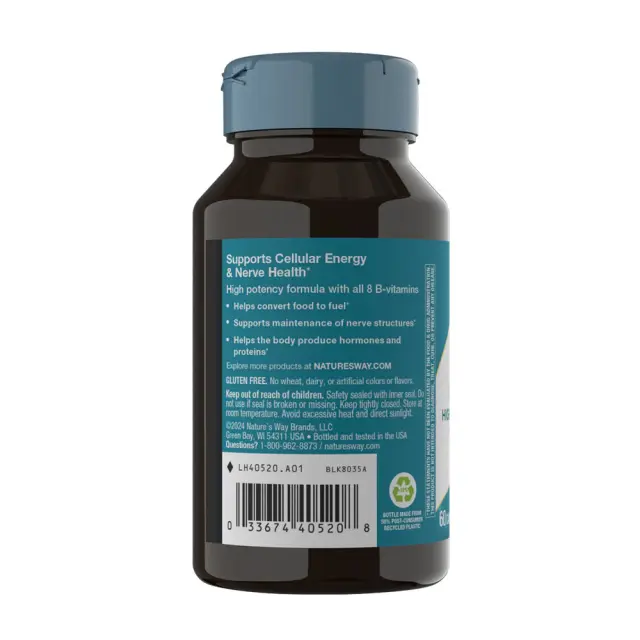 Nature's Way Vitamin B-100 Complex 3