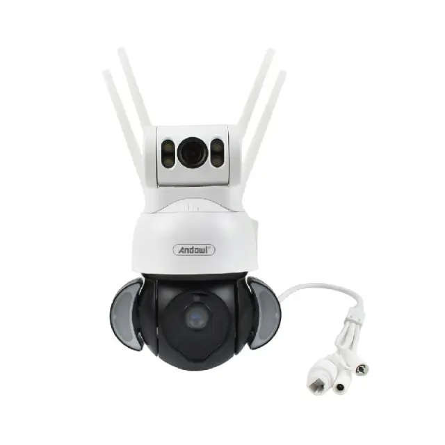 Andowl IP Κάμερα Παρακολούθησης Wi-Fi 4K Αδιάβροχη με Αμφίδρομη Επικοινωνία Q-SX920 - Foodlight Dual Camera 075469 2