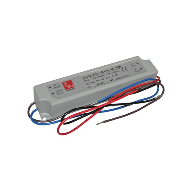 ΤΡΟΦΟΔΟΤΙΚΟ ΣΤΕΓΑΝΟ ΓΙΑ ΤΑΙΝΙΕΣ LED 240V/24VDC 15W IP67