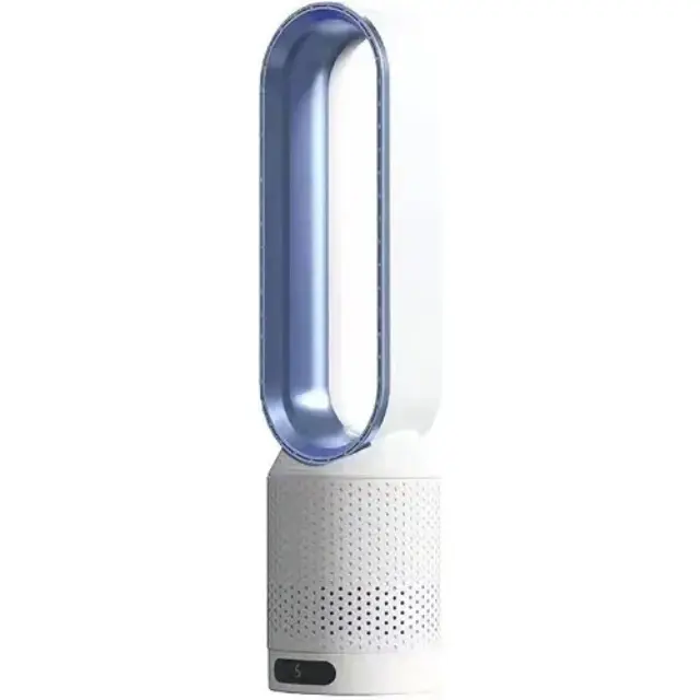 Επιδαπέδιος ανεμιστήρας 40W Bladeless 50εκ. με Τηλεχειριστήριο Χρυσός