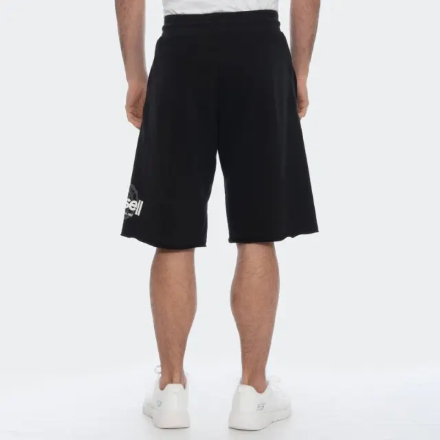 Russell Athletic Circle-Raw Edge Shorts (A2036-1-099) - Μαύρο - S 2