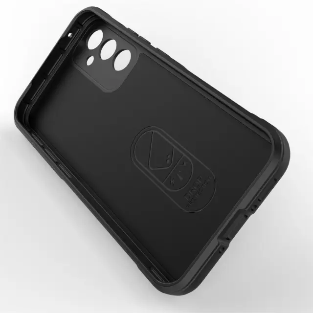 Θήκη Σιλικόνης Rugged Anti Scratch για Samsung Galaxy A34 5G - Black OEM 2