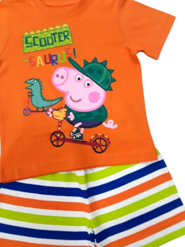 Πιτζάμα Καλοκαιρινή George Pig Orange 80102120004 - 24 M (92cm) 3