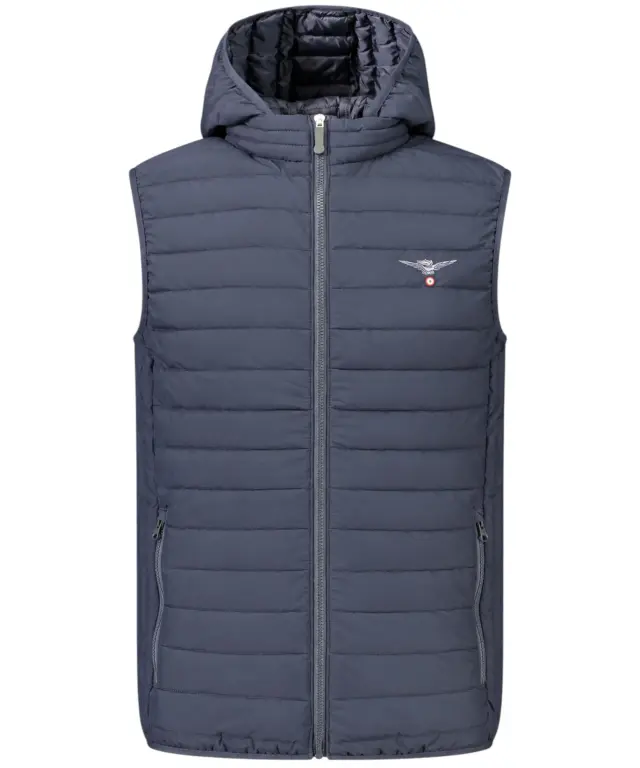 Accademia Militare - Ανδρικό Αμάνικο Μπουφάν W6S728-5682-044 Μπλε