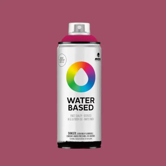 MTN Waterbased Spray Paint 400ml WB4 RV-213 Merlot Red