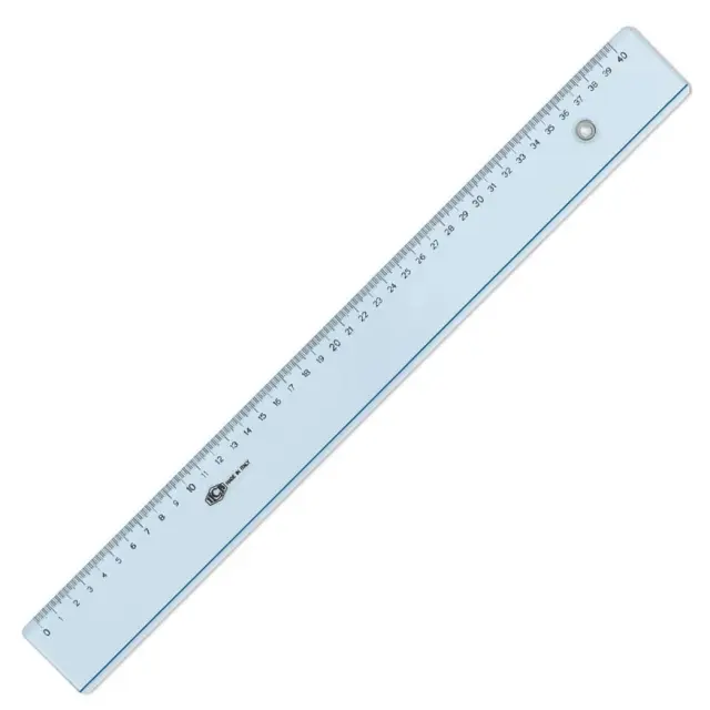 Χάρακας ILCA 77100 Πλαστικός Διάφανος 40cm