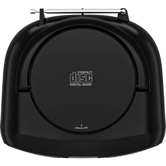 ΡαδιοCD Boombox Sencor SPT 2300 BK 4W με Bluetooth v5.1 CD USB 3.5mm και LCD Οθόνη Μαύρο 3