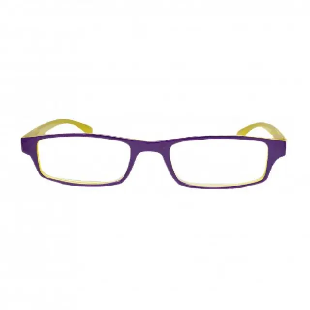 Frog Optical Γυαλιά Πρεσβυωπίας F286 σε Χρώμα Μωβ και Κίτρινες Αποχρώσεις +1.25