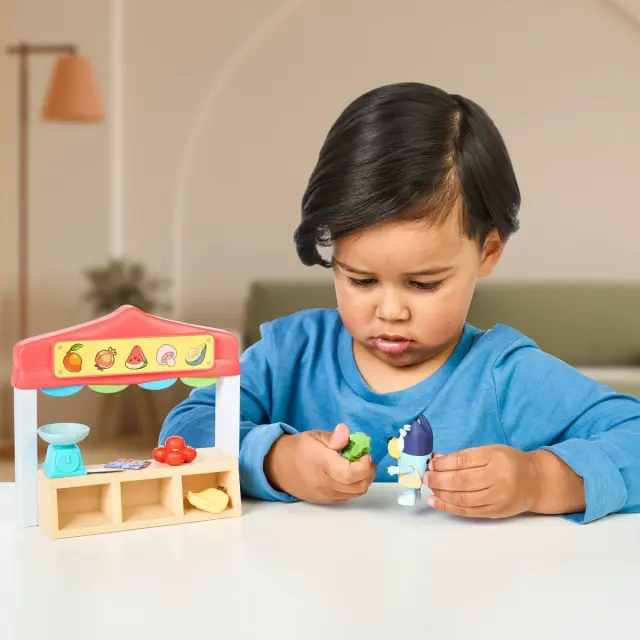Bluey Mini Σετ Παιχνιδιού Μανάβικο 2