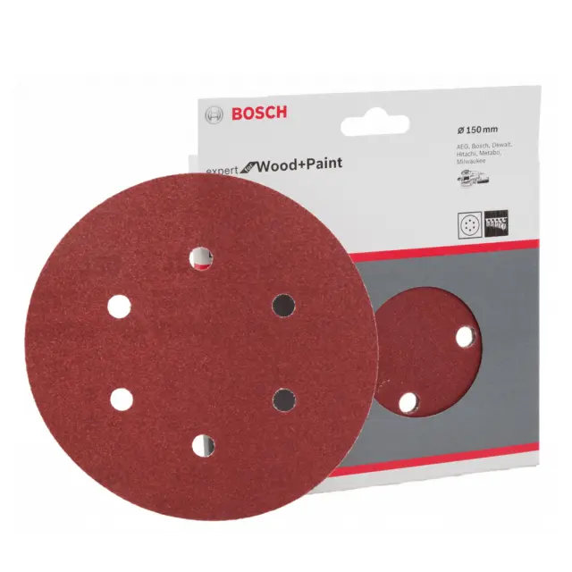 Φύλλο Λείανσης BOSCH C430 Φ150mm Κ180 5Τμχ