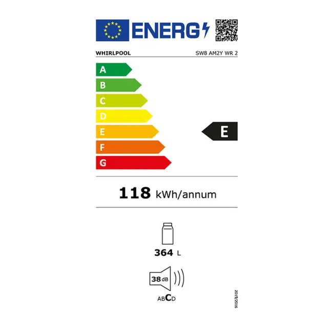 ΨΥΓΕΙΟ ΣΥΝΤΗΡΗΣΗ (187,5χ60) SW8 AM2Y WR 2 WHIRLPOOL (E) 3