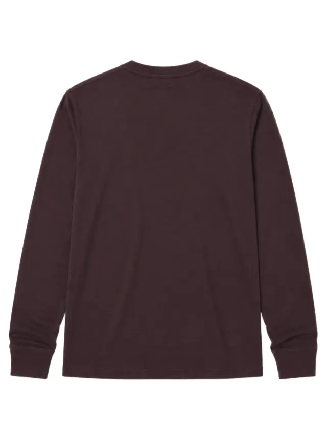 Losan ανδρική μονόχρωμη μπλούζα Henley PANADERO L26WH0123-2 2