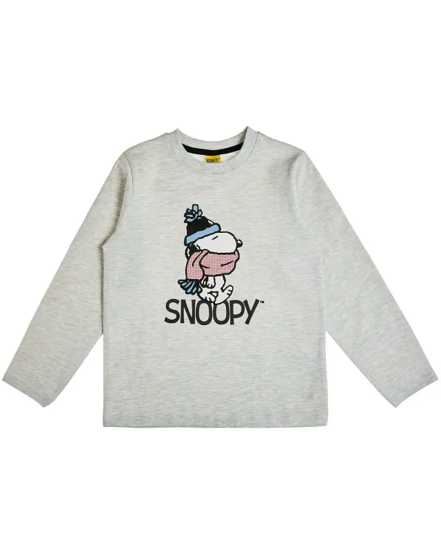 Μπλούζα Snoopy με ανάγλυφα στοιχεία