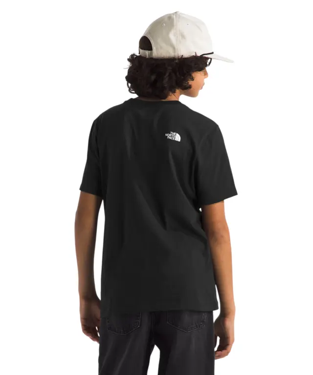 The North Face - Παιδική Κοντομάνικη Μπλούζα T-shirt NF0A8CZ8-JK3 Μαύρο 2