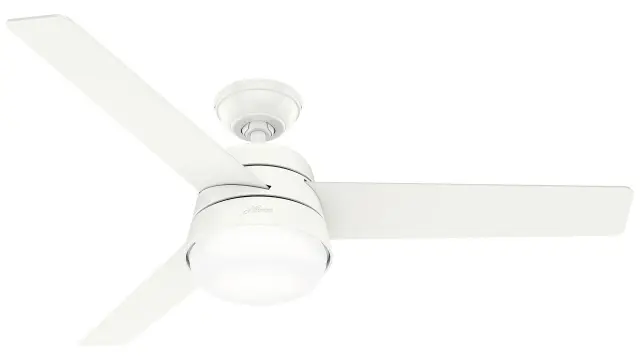 Hunter Finley 132 Fresh White - Ανεμιστήρας Οροφής με Φωτιστικό 3