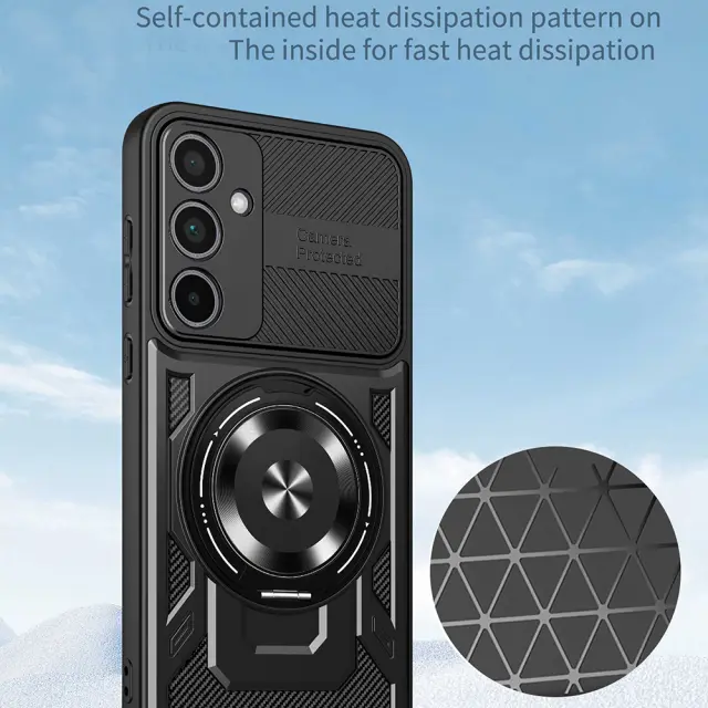 Techsuit® RuggedCam θήκη για Galaxy A35- Black 3