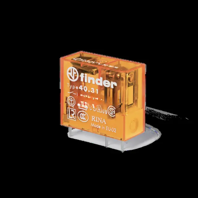 PCB/Plug-in Rel. 3,5mm.pinning 1CO 10A/110VAC/Agni (40.31.8.110.0000)