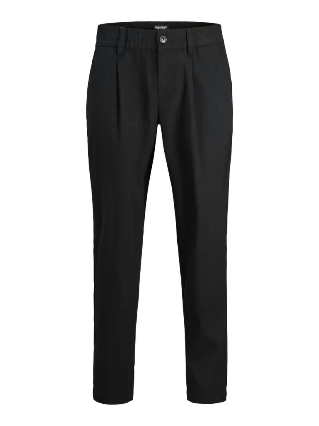 JPSTKARL JJREESE TAPERED CHINO DEK black - 33 , 34