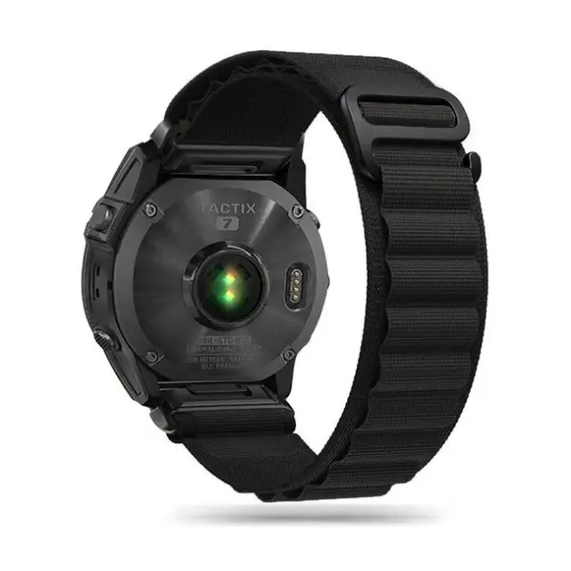Tech-Protect Nylon Pro Strap Garmin Fenix 3 / 5X / 3HR / 5X Plus / 6X / 6X Pro / 7X Black