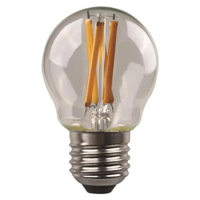 ΛΑΜΠΑ LED ΣΦΑΙΡΙΚΗ CROSSED FILAMENT 4.2W 480lm E27 4000K 220-240V (147-78251) EUROLAMP