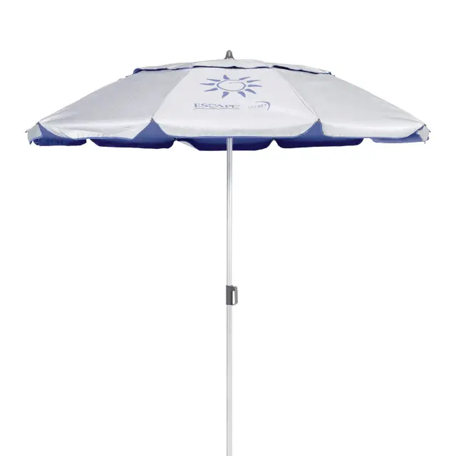 Ομπρέλα Παραλίας Αλουμινίου Escape 2,2m Oxford 210D UPF50+ Μπλε (12002)