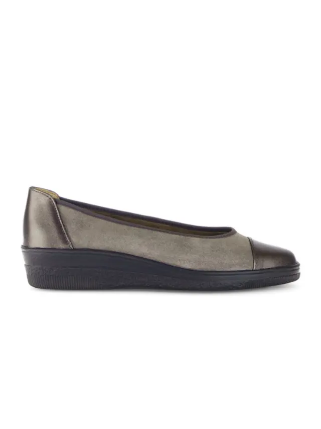 Gabor Μπαλαρίνες Γυναικείο δέρμα/δέρμα Nubuck Καφέ GAB/06402 20-MOHAIR 3