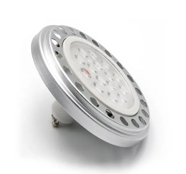 LED ΛΑΜΠΑ ΑΛΟΥΜΙΝΙΟΥ AR111 GU10 15W 230VAC 38° 3000Κ ΘΕΡΜΟ
