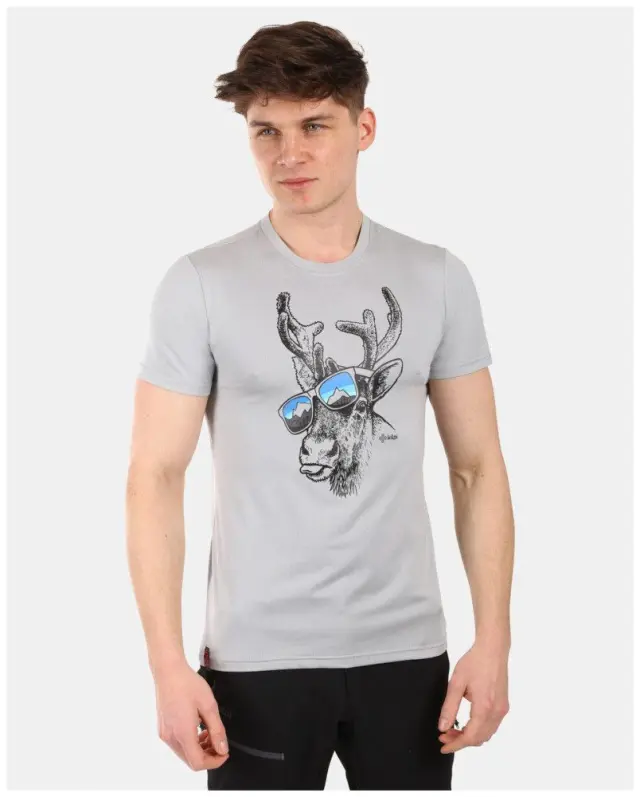 Τεχνικό T-Shirt Kilpi Ανδρικό Lismain-M Light Grey - YM0302KI-LGY - L