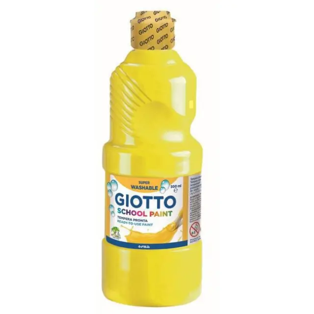 Giotto Τέμπερα 500ml Κίτρινο (F535302)