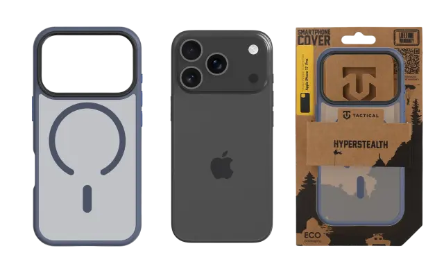 Tactical MagForce Hyperstealth Cover for Apple iPhone 18 Pro/17 Pro Deep Blue 3
