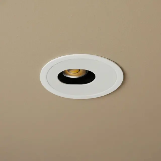 Χωνευτό LED Downlight 7W 2700K Λευκό 840lm kelvo ASYMMETRICAL Άσπρο