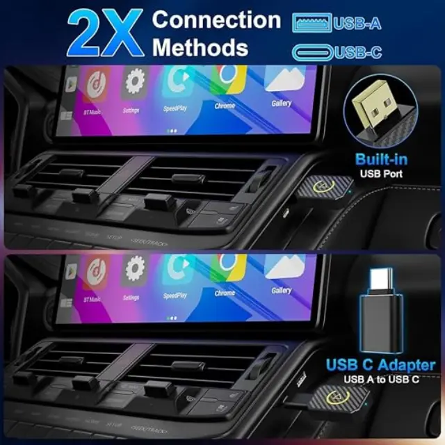 Ασύρματος αντάπτορας για CarPlay και Android Auto - Wifi/Bluetooth - 115222 3