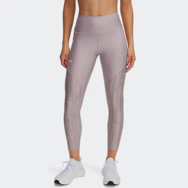 Under Armour Women's Tech Print Panel Ankle Legging Γκρι 1386407-009 (Under Armour) - Large 3