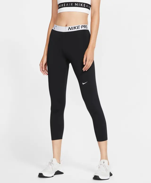 Nike Pro Marble GRX Γυναικείο Κολάν BV5617-010 Μαύρο - XS